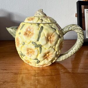 Seymour Mann Floral Teapot